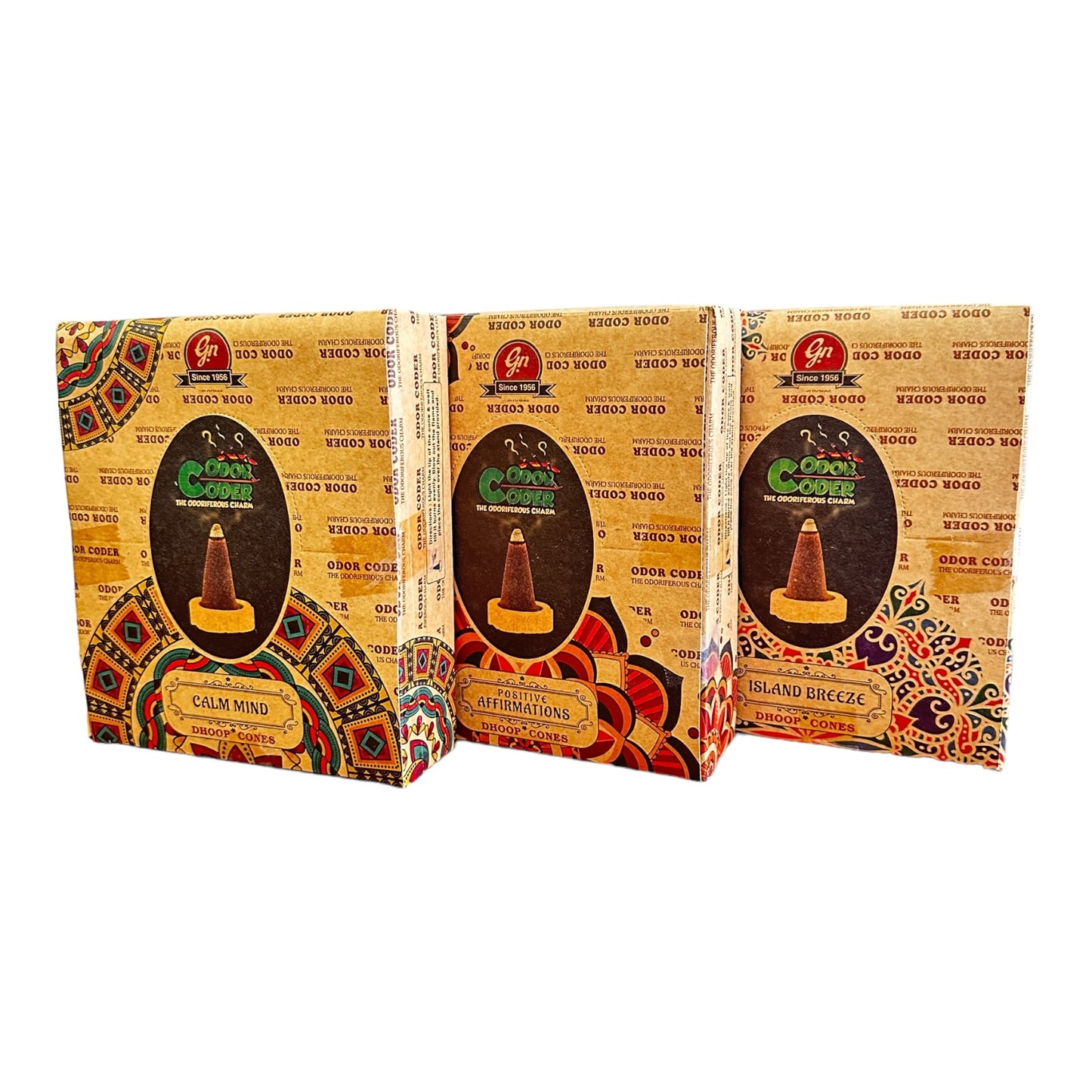 INCENSE CONES (DISPLAY OF 12 PACKS)