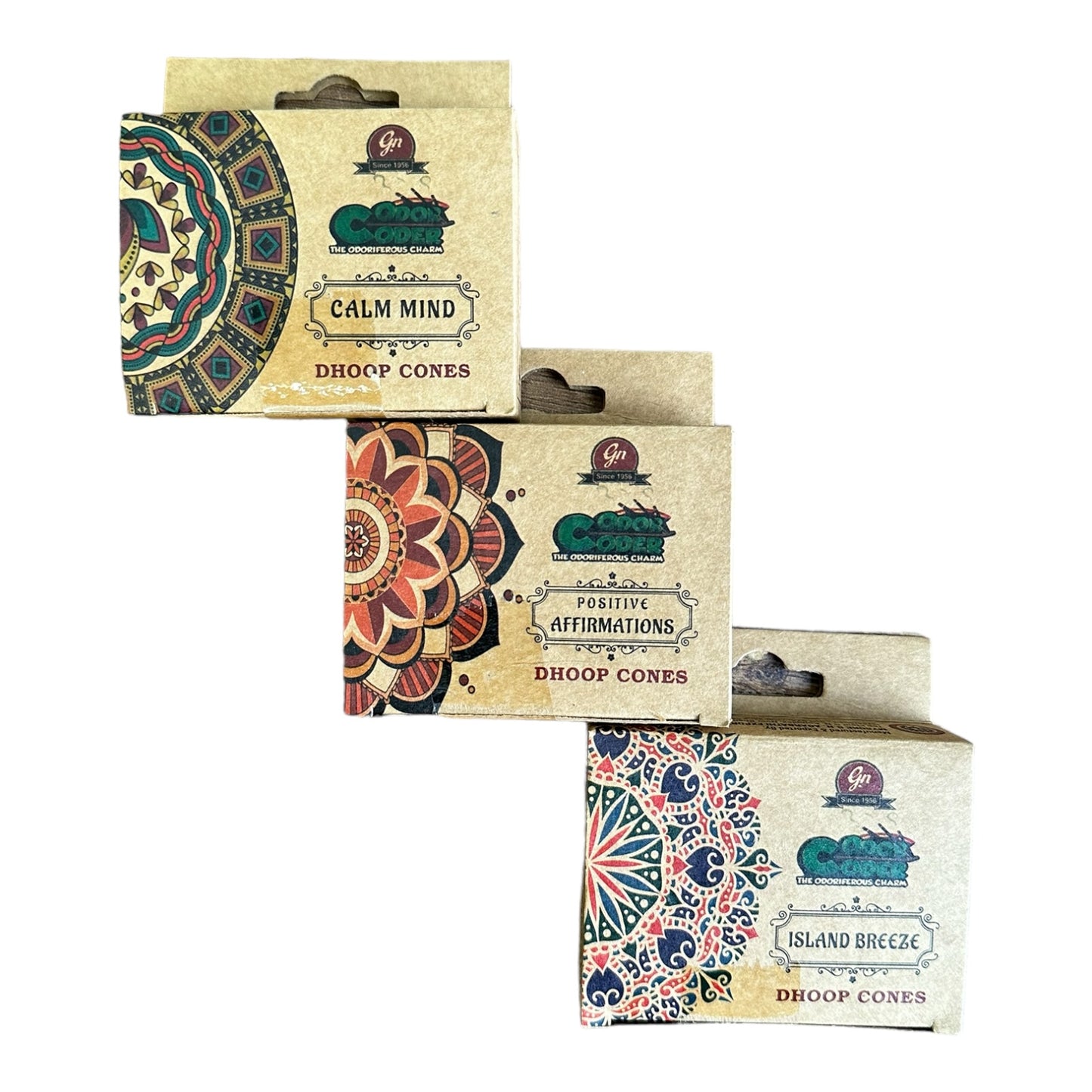 INCENSE CONES (DISPLAY OF 12 PACKS)